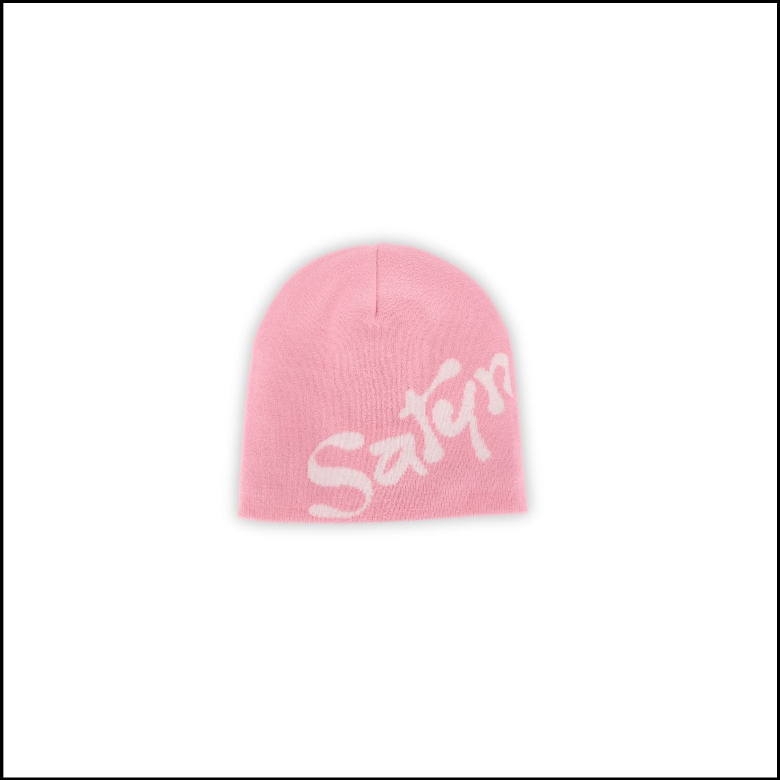 SatynBeanie Pink - Satin inside